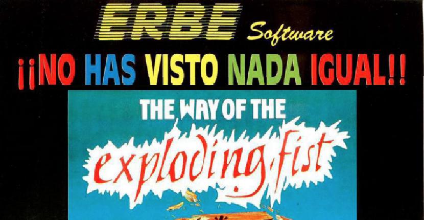 The Way of the Exploding Fist | Publicidad | ERBE Software