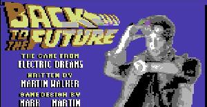 Back to the Future - Commodore 64 de Electric Dreams (1986)