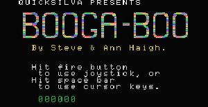 Booga-Boo - MSX de Quicksilva (1986)