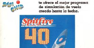 Spitfire 40 | Publicidad : Simulador de vuelo | Spectrum 48K