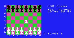 Turbo-Chess - MSX de Artic Computing (1986)