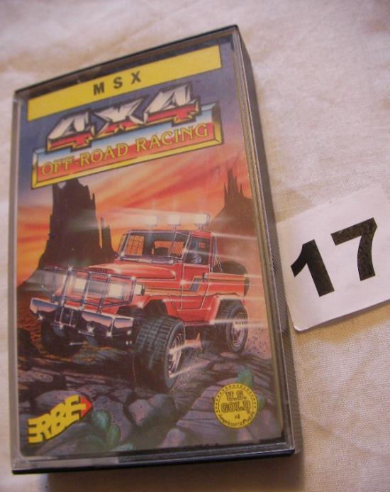 ANTIGUO JUEGO MSX 4X4 OFF ROAD RACING - ENVIO GRATIS A ESPAÑA