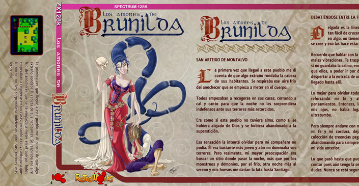 Los Amores de Brunilda | Spectrum 48K | Retroworks (2013) | VENDIDO