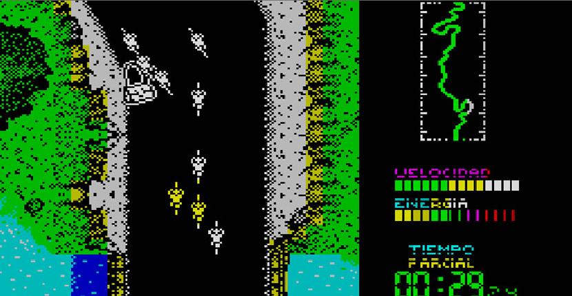 Perico Delgado Maillot Amarillo - ZX Spectrum de Topo Soft (1989)