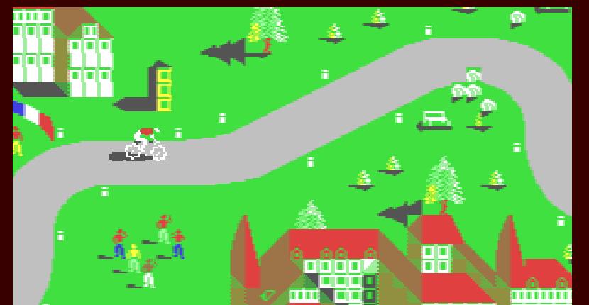 Le Tour de France | Juego : Commodore 64 | Ciclismo | Activision