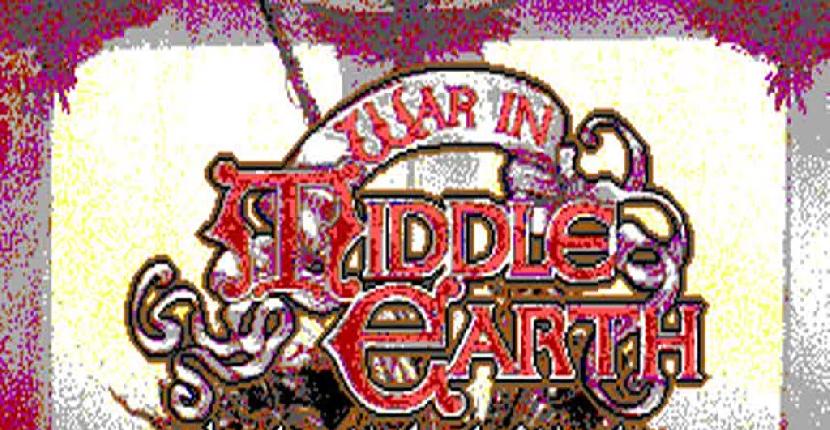 War in middle Earth | Noticia : Tolkien para Amstrad & Spectrum