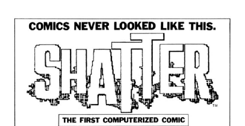 SHATTER | Noticia : Mike Saenz creó el primer cómic por ordenador