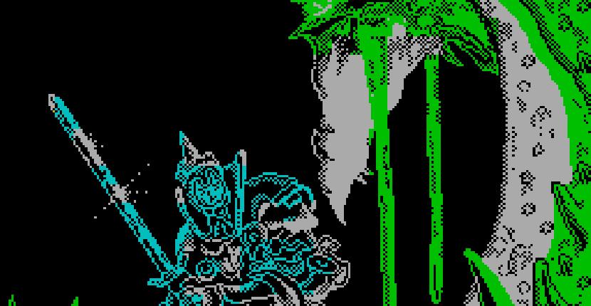Camelot Warriors - ZX Spectrum de Dinamic Software (1986)