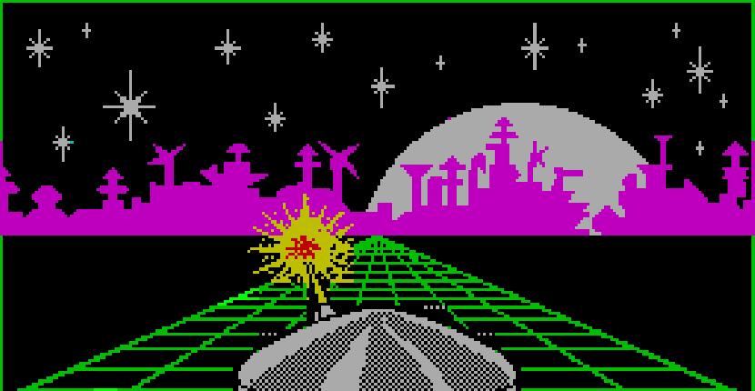 Alien Highway - ZX Spectrum de Vortex Software (1986)