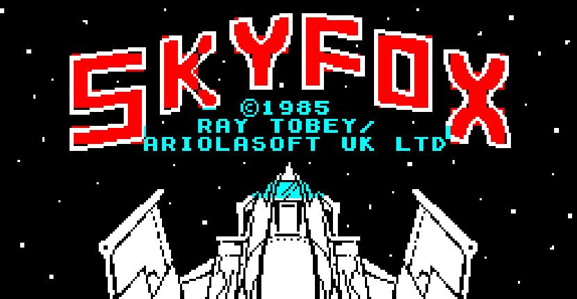 Skyfox - ZX Spectrum de Ariolasoft (1986)