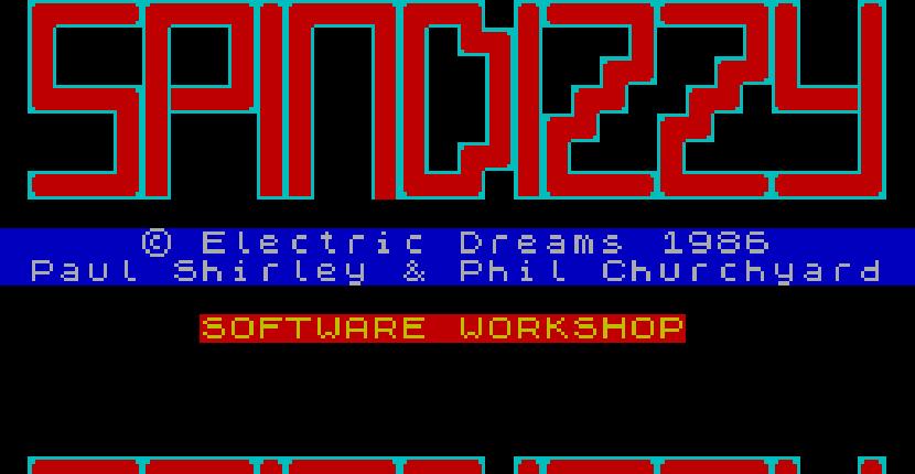 Spindizzy - ZX Spectrum 48K de Electric Dreams (1986)