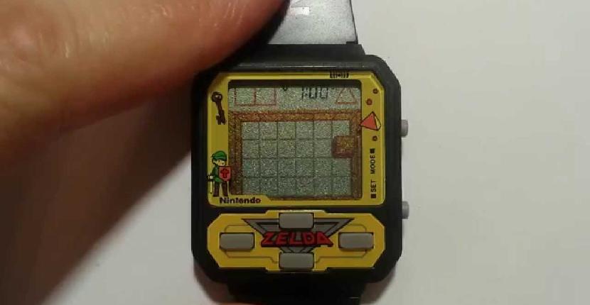 Reloj con el juego The Legend of Zelda | Nintendo Game & Watch · 1992