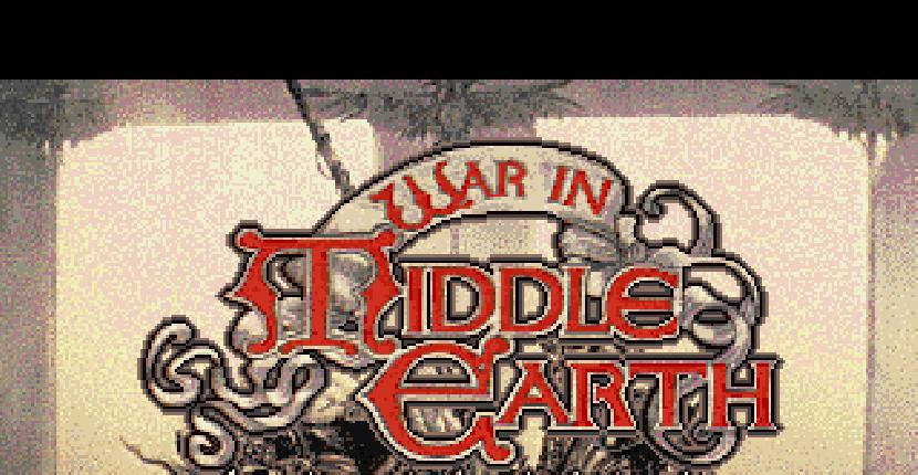 War in Middle Earth | Juego: Amiga 500 | Melbourne House · 1988