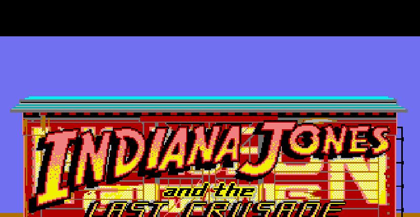 Indiana Jones y la última cruzada | Juego: Amiga 500 | Ron Gilbert · 1989