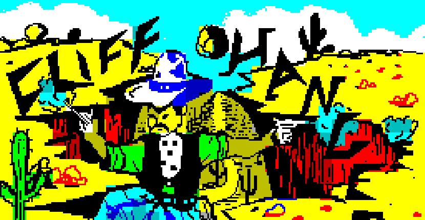 Cliff Hanger | Juego: ZX Spectrum | New Generation Software · 1986