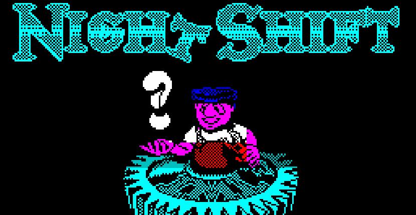 Night Shift - ZX Spectrum de Lucasfilm Games (1991)
