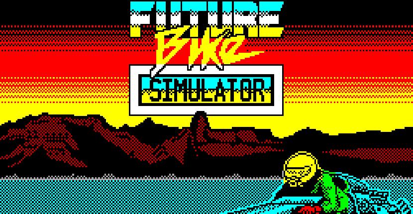 Future Bike Simulator - ZX Spectrum de Hi-Tec Software (1990)