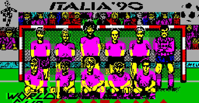World Cup Soccer 90 - ZX Spectrum de Virgin Games (1989)