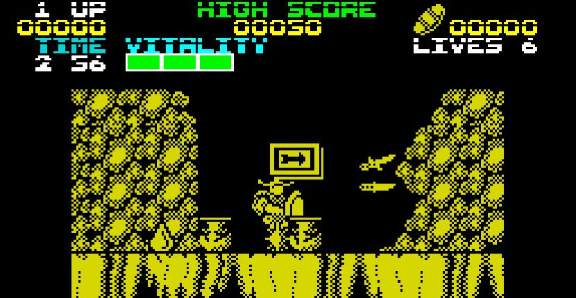 Black Tiger - ZX Spectrum de Go! (1989)