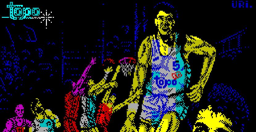 Drazen Petrovic Basket - ZX Spectrum de Topo Soft (1989)