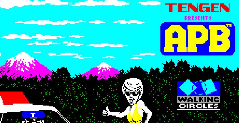 APB (All Points Bulletin) - ZX Spectrum de Domark (1989)
