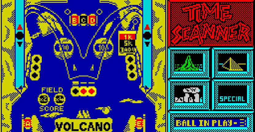 Time Scanner - ZX Spectrum de Activision (1989)