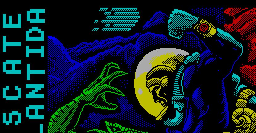 Rescate Atlántida - ZX Spectrum de Dinamic (1989)