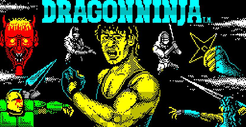Dragon Ninja - ZX Spectrum de Imagine Software (1988)