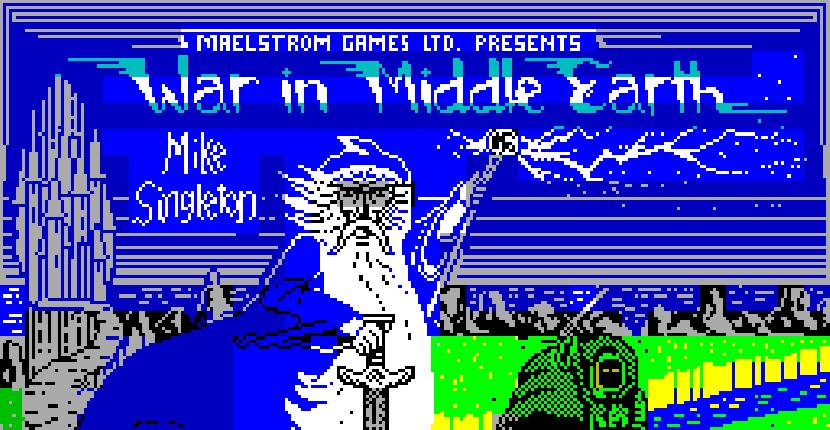War in Middle Earth - ZX Spectrum de Melbourne House (1988)