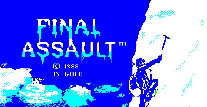 Final Assault - ZX Spectrum de Epyx (1988)