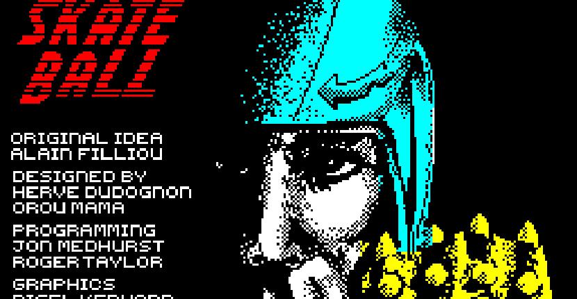 Skateball - ZX Spectrum de Ubi Soft (1988)