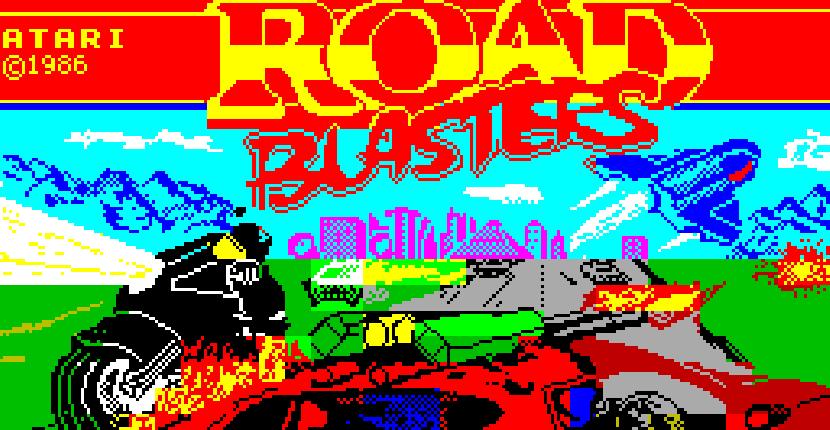 Road Blasters - ZX Spectrum de US Gold (1988)