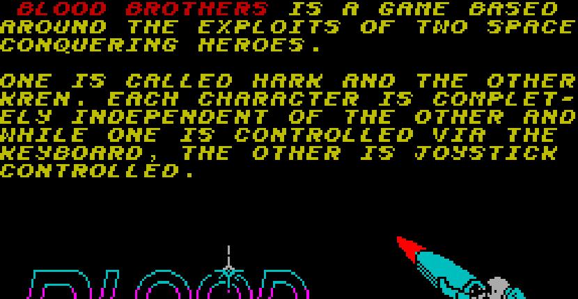 Blood Brothers - ZX Spectrum de Gremlin Graphics (1988)