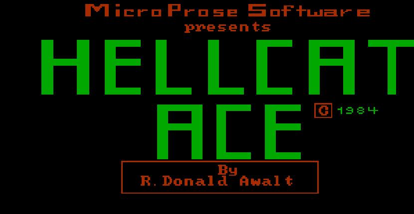 Hellcat ACE - PC MS-DOS de MicroProse Software (1984)