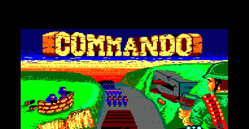 Commando - Amstrad CPC de ELITE (1985)
