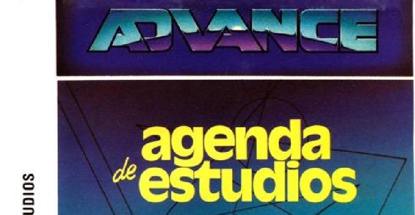 Agenda de Estudios - MSX de Ace Software (1985)