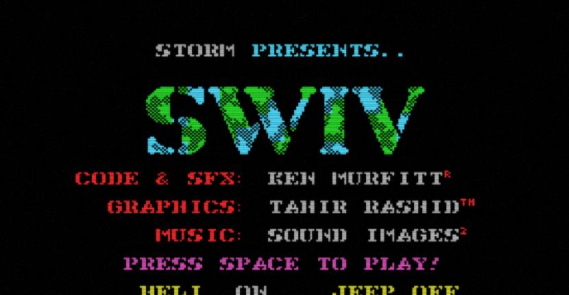 SWIV - MSX de Storm Software (1991)