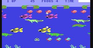Frogger II: ThreeeDeep! | Juego : Commodore 64 | Parker Bros (1984)