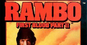Rambo, First Blood Part II | Publicidad : Juego de Ocean Software