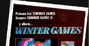 Winter Games | Publicidad : Juegos de invierno | EPYX
