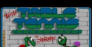 Turtle Table Tennis | Videojuego: Amiga 500 | Starbyte Software · 1989