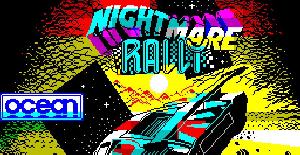 Nightmare Rally para ZX Spectrum por Ocean Software (1986)