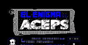 El Enigma de Aceps - Amstrad CPC y PC DOS de ACE Soft