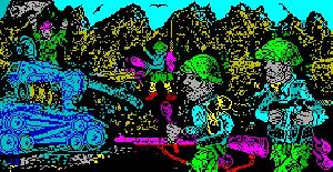 Triple Comando - ZX Spectrum de DRO Soft (1988)