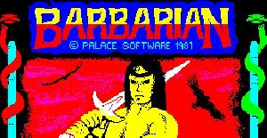 Barbarian - ZX Spectrum de Palace Software (1987)