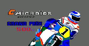 500cc Grand Prix - Amstrad CPC de MICROIDS (1986)